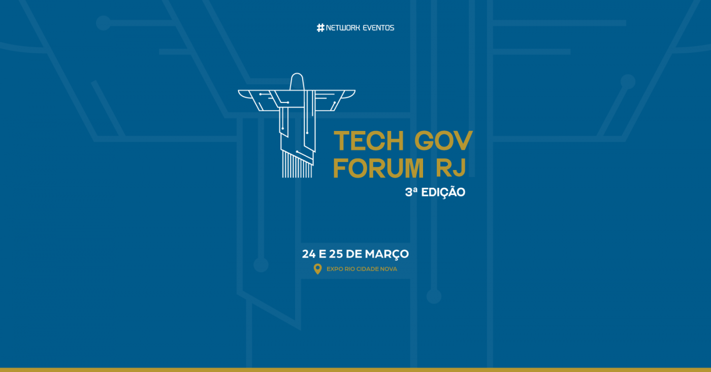 Imagem oficial do evento Tech Gov Forum RJ — 3ª Edição