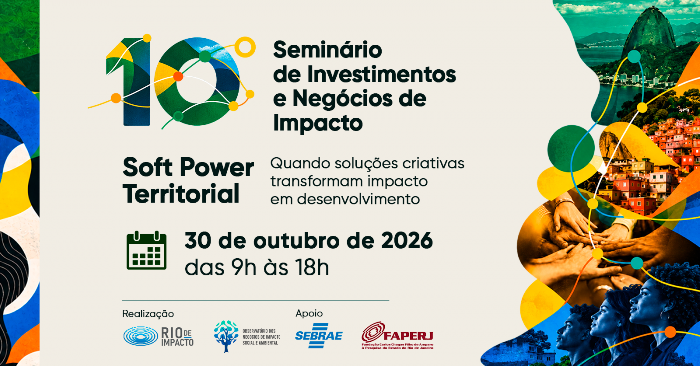 Imagem oficial do evento 10º Seminário de Investimentos e Negócios de Impacto