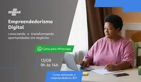 Imagem oficial do evento Curso por WhatsApp: Empreendedorismo Digital