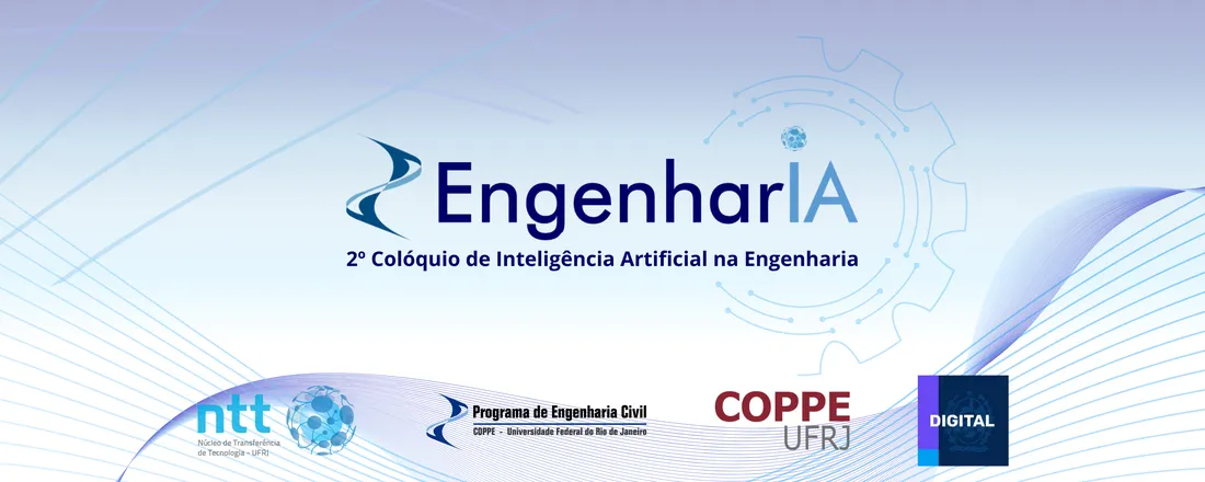Imagem oficial do evento EngenharIA - 2º Colóquio de Inteligência Artificial na Engenharia