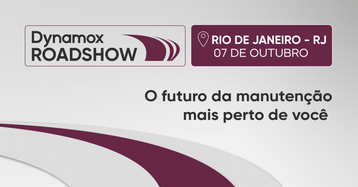 Imagem oficial do evento Roadshow Dynamox Rio de Janeiro