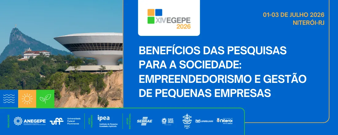 Imagem oficial do evento XIV EGEPE — Encontro de Estudos sobre Empreendedorismo e Gestão de Pequenas Empresas