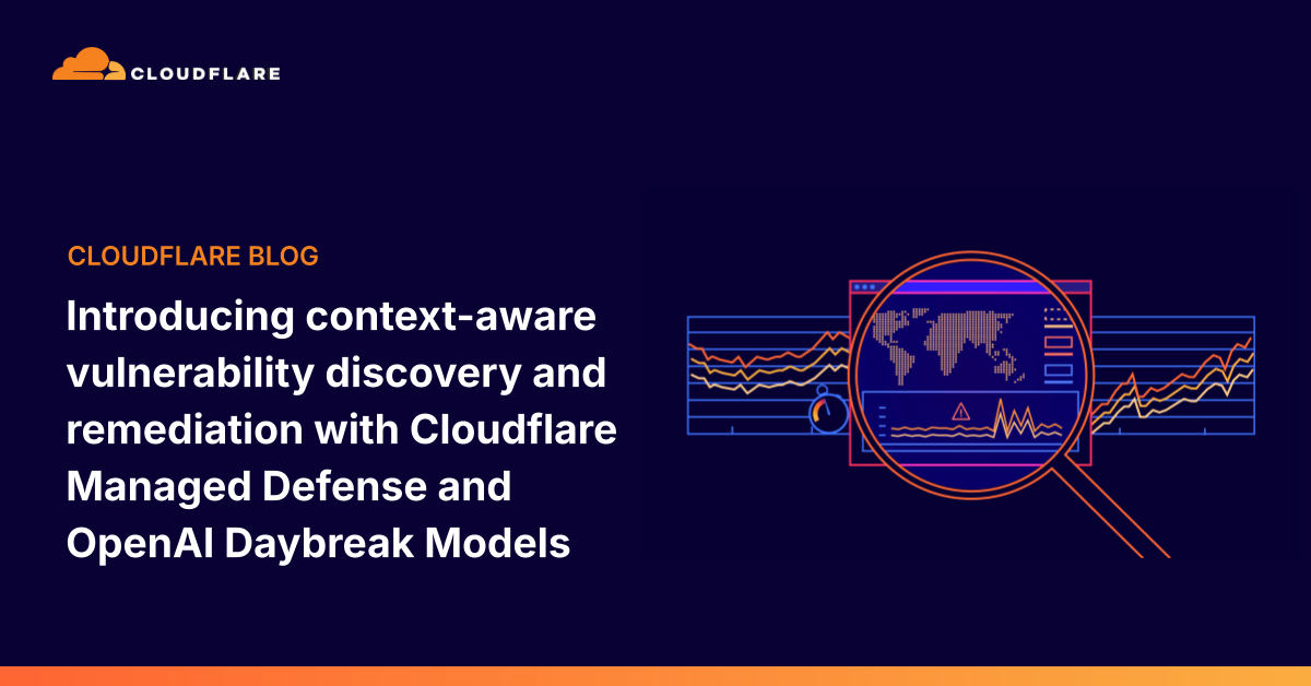 Imagem editorial de Segurança da Informação para Cloudflare e OpenAI lançam serviço agêntico para descobrir e corrigir vulnerabilidades