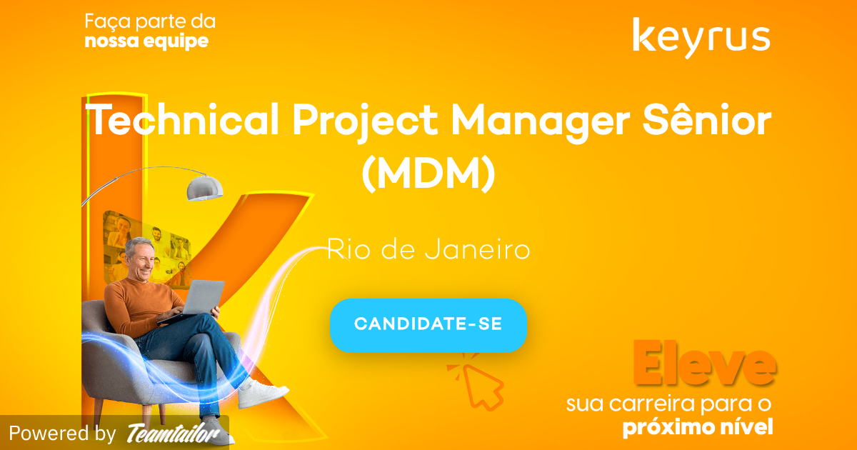 Imagem oficial do evento Gerente Técnico Sênior de Projetos (MDM)